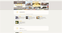 Desktop Screenshot of motel.heko.ba