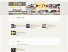 Tablet Screenshot of motel.heko.ba