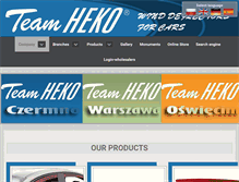 Tablet Screenshot of heko.pl